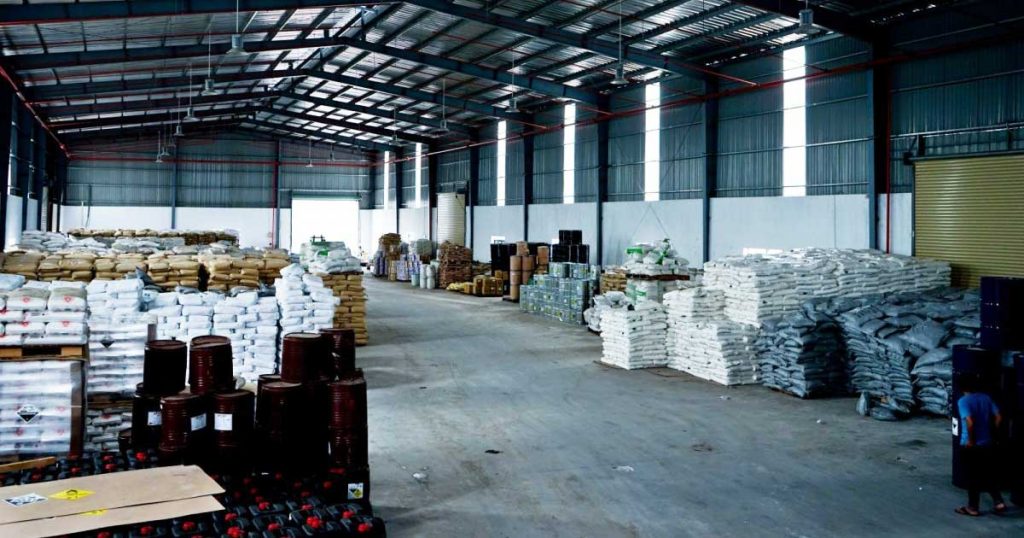 kho hóa chất đại trà việt